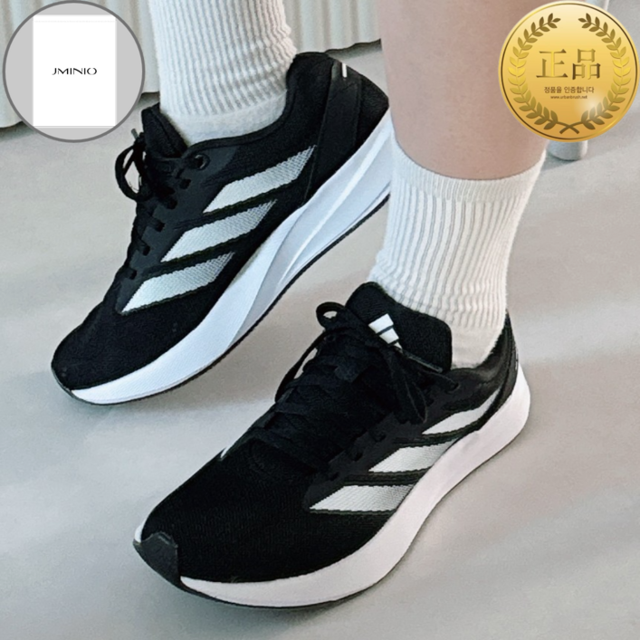 국내 정품 아디다스 듀라모 남여 공용 데일리 경량 러닝화 트레이닝 운동화 조깅화 JMINIO 신발 주머니 증정 OKE