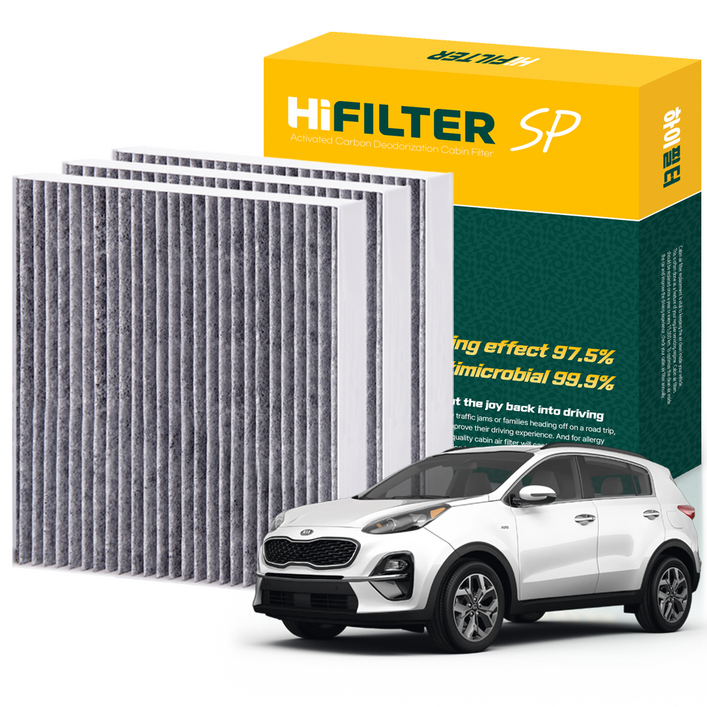 하이필터 기아 자동차 스포티지 활성탄 에어컨필터