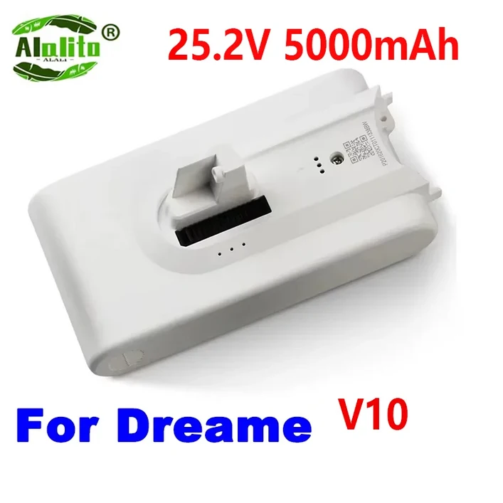 샤오미 Dreame 진공 청소기 교체 예비 배터리 5000mAh V8V9V10V10ProVVN3VVN4VVN5XR 리튬 이온