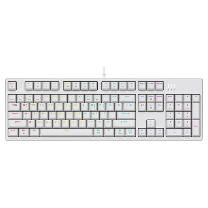 앱코 카일 광축 V2 LED 게이밍 기계식 유선 키보드