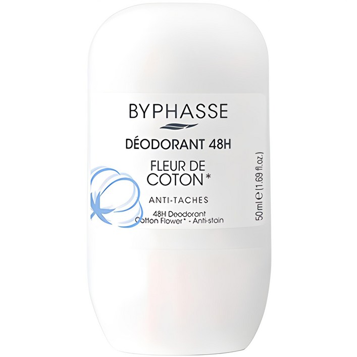바이빠세 코튼플라워 롤온 데오드란트, 50ml, 1개