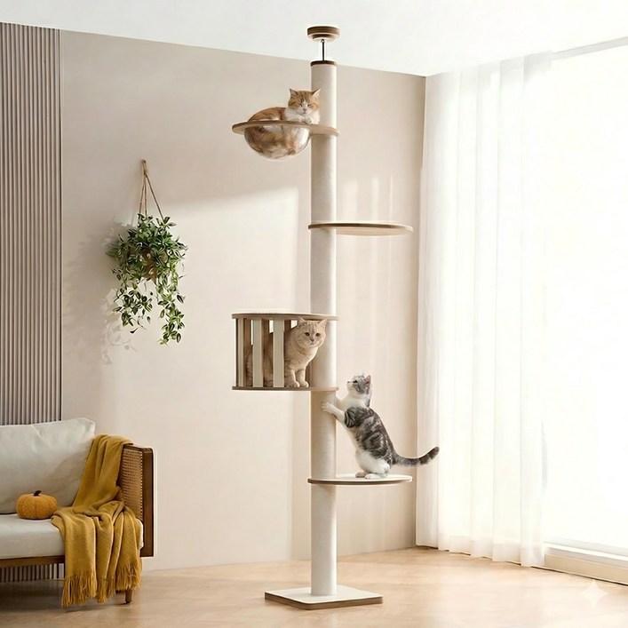 펫인꼬  대형  캣폴 캣타워