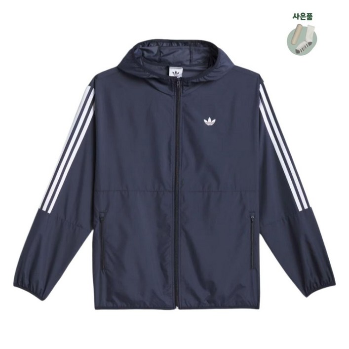 국내정품 아디다스 오리지널 바람막이 우븐 트레이닝 윈드브레이커 JC7591 건스사은품 제공