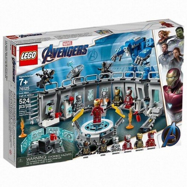 레고 76125 어벤져스 아이언맨 연구소 정품 국내배송 LEGO® 76125 Marvel Super Heroes