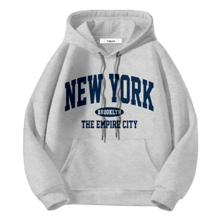 토르소 기모 TST 뉴욕엠파이어시티 오버핏 후드티