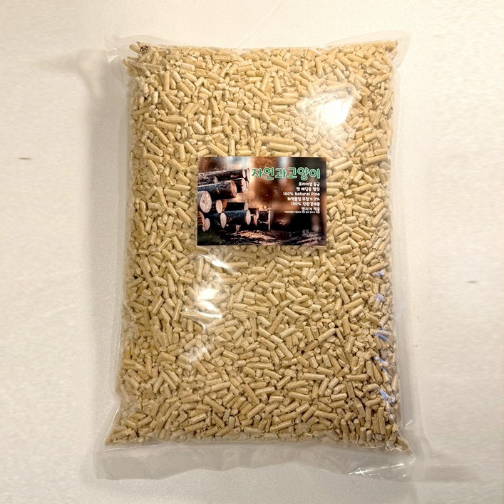 [자연과고양이] 펫배딩 펠릿 고양이 모래 펠렛모래, 1개, 4.5kg