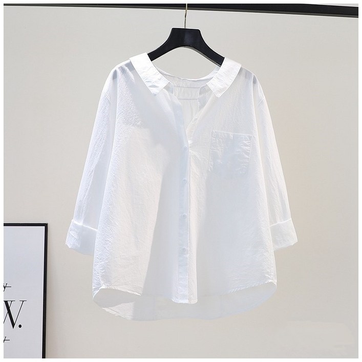 휠렉스 여성 신상 카라넥 루즈핏 일상룩 셔츠 YQ04