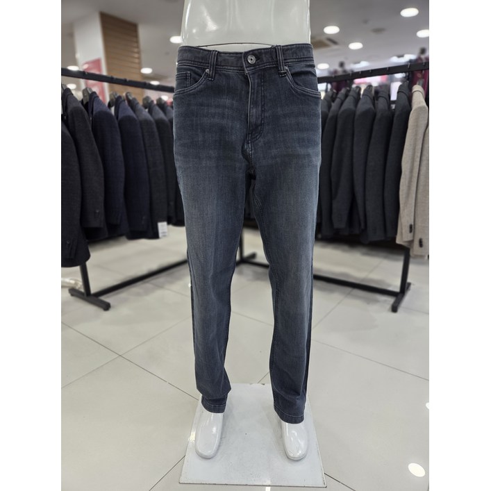 인디안 웰메이드 남성 간절기 면혼방스판 베이직 청바지 MIU DL3F 8471