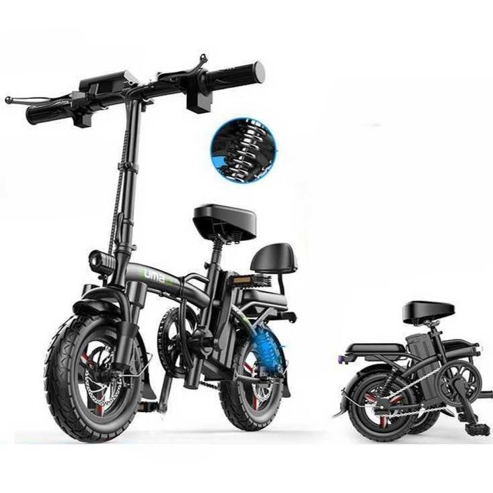 휴대용 전기 자전거 모토벨로 접이식 배달용 바이크