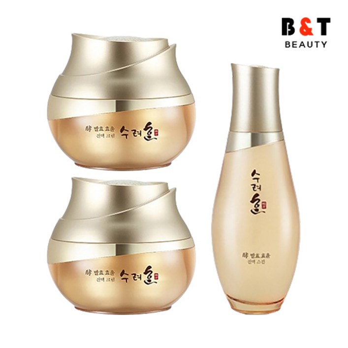 수려한 발효 효윤 진액 크림 50ml x2  스킨 150ml, 1개, 단품