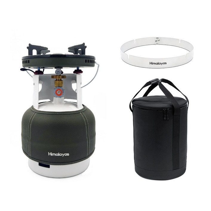 동성 히말라야 해바라기버너 국내산 3kg 가스통 풀세트