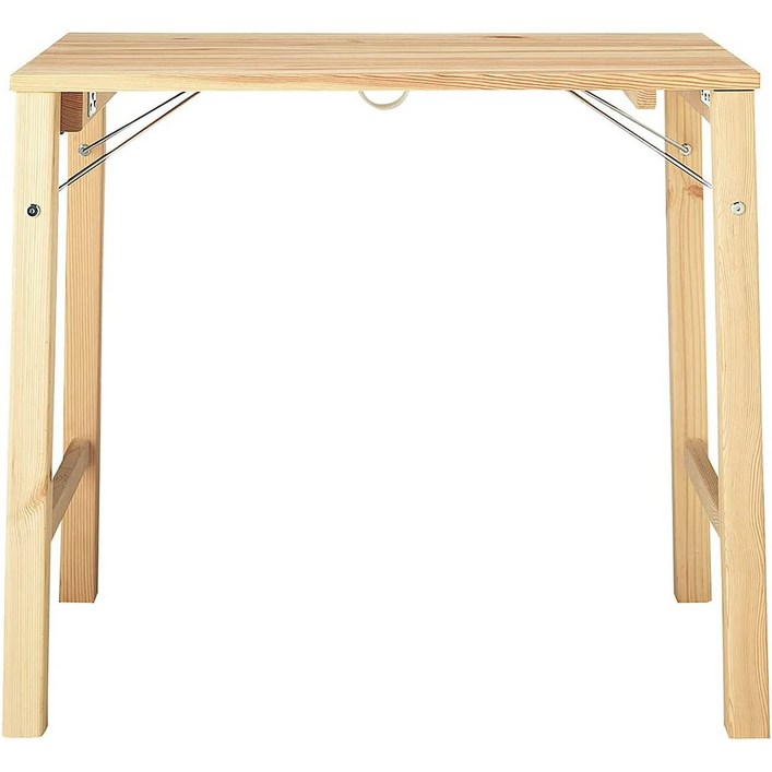 무지 무인양품 파인우드 소나무 접이식 폴딩 원룸 1인용 다용도 로우 테이블 탁자, 테이블