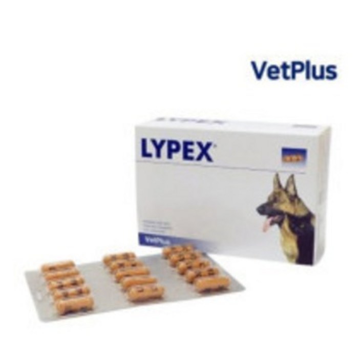 포베츠 라이펙스(LYPEX) 강아지,고양이 췌장효소 보충제 60캡슐 5159849088