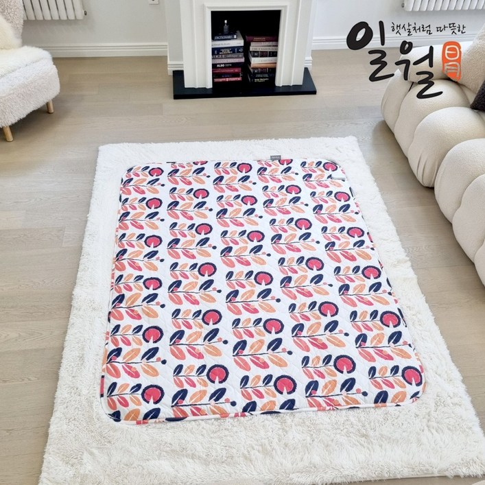 [24년형] 일월 블라썸 카본 탄소매트 원적외선 효과 투난방