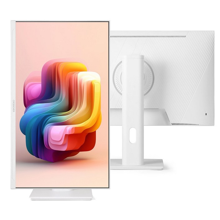 크로스오버 미켈란 27Q75M4 IPS QHD 400CD DCIP3 멀티스탠드 27인치 모니터 무결점