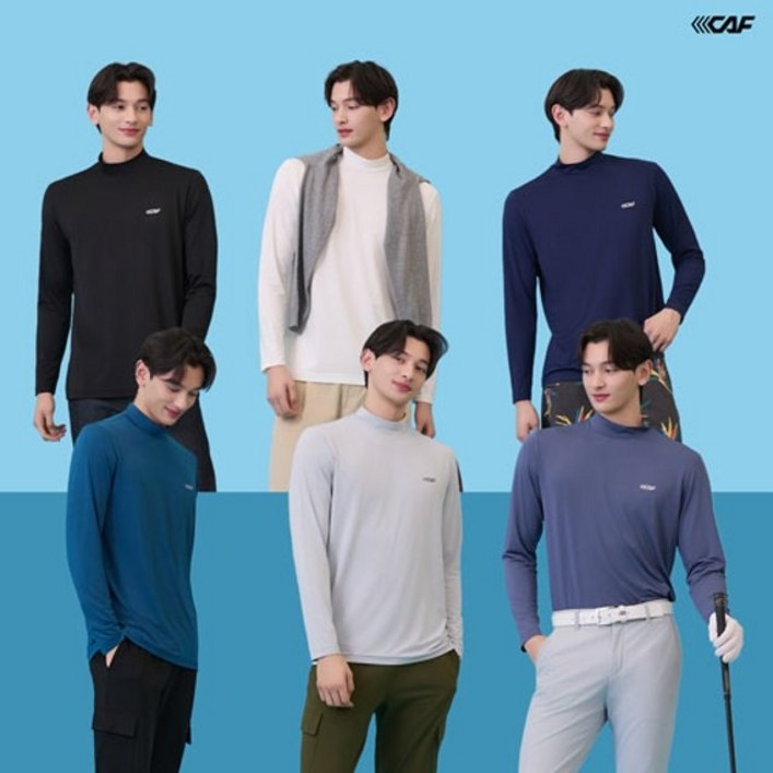 쇼핑엔티 MD추천 르까프 25SS 파격초특가 드라이 에어텐션 티셔츠 6종 세트, 남성