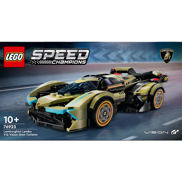 레고 스피드 챔피언 Lamborghini Lambo V12 Vision GT 슈퍼카 76923, 혼합색상, 1개