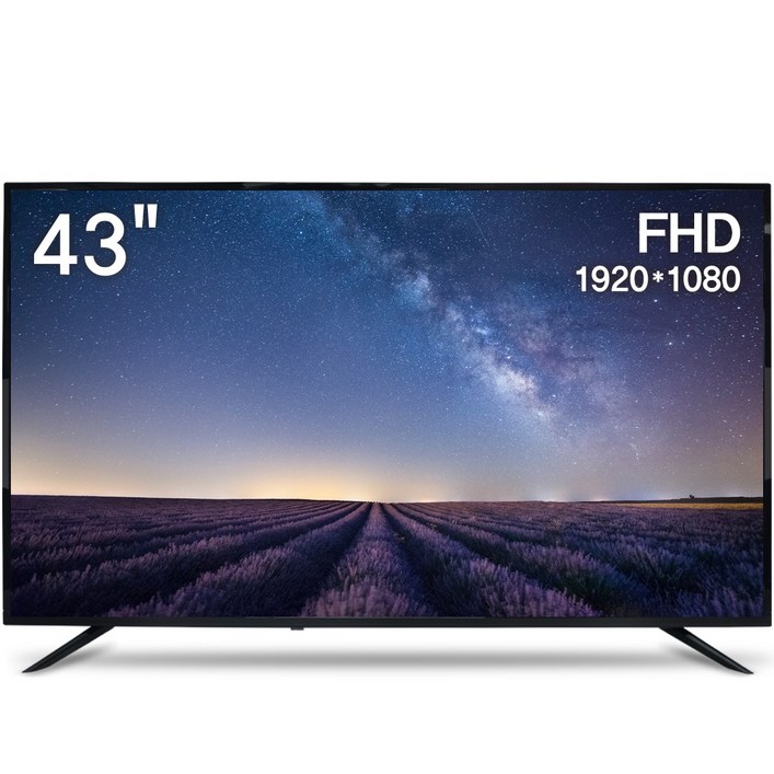 위드라이프 43인치 FHD TV 대기업정품패널 에너지1등급 고화질티비, 109cm43인치, 43F, 스탠드형, 고객직접설치