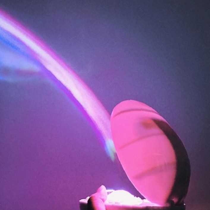 레인보우 빔 메이커 무지개 무드등 무지개램프 무지개