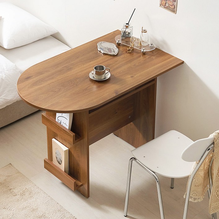 머츠샵 리프 2인용 식탁 반원테이블