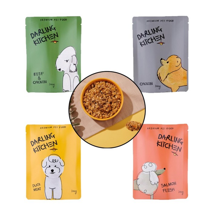 강아지 화식 자연식 화식사료 생식 습식사료