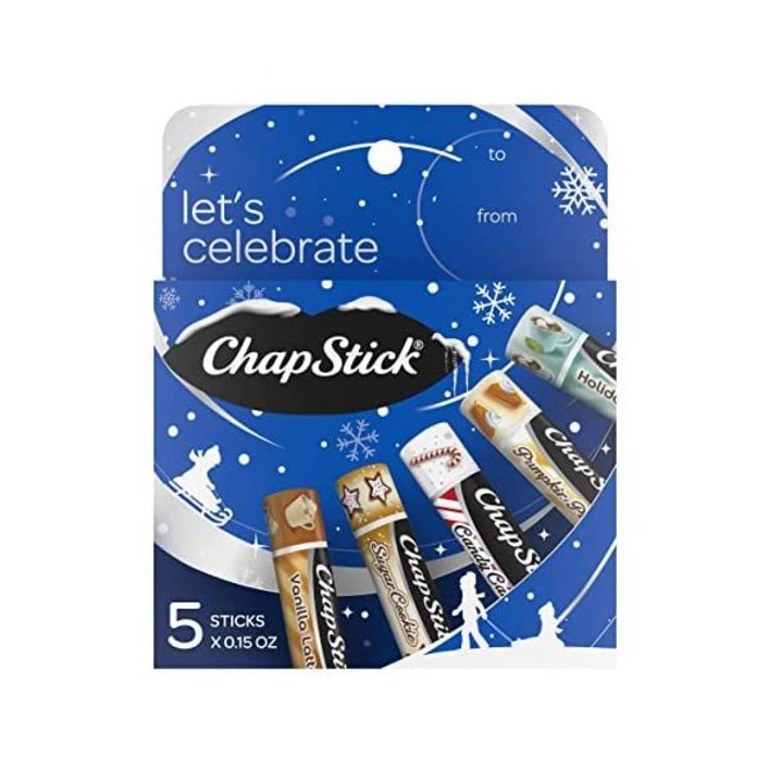 챕스틱 ChapStick 홀리데이 컬렉션 립 밤 버라이어티 기프트 박스 0.15 Oz (5팩)