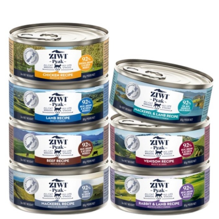 지위픽 캣 습식 고양이 주식캔 습식사료 혼합 7종