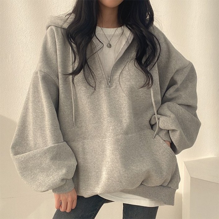 제이로그 후드 오버핏 맨투맨 티셔츠 루오지퍼HD 제이로그 후드 오버핏 맨투맨 티셔츠 루오지퍼HD