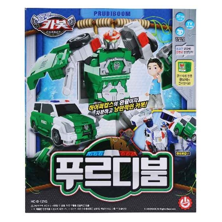 헬로카봇 푸르디붐, 단품, 1개