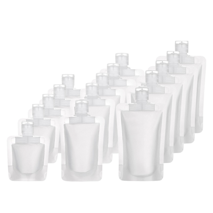 에센셜투고 휴대용 소분 파우치 3050100ml 세트, 15개입