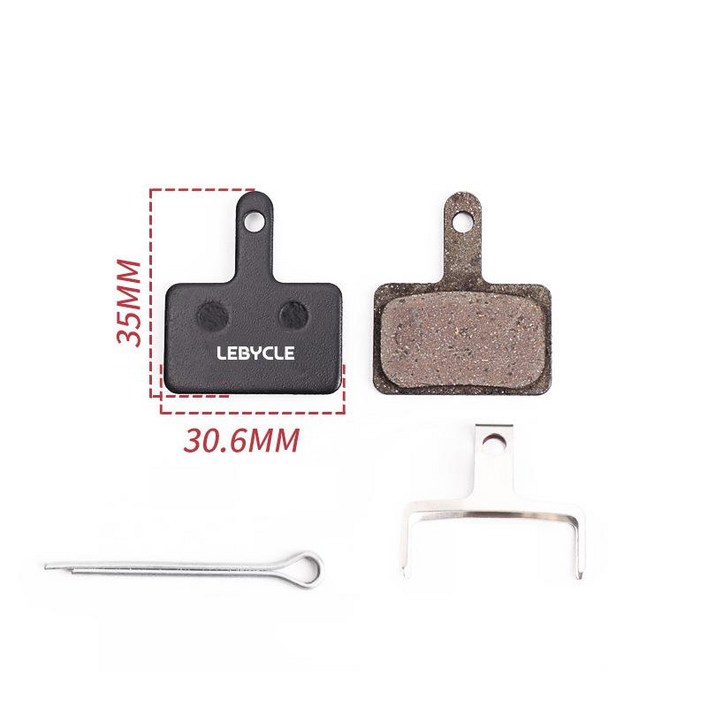 Lebycle 시마노 데오레 디스크 브레이크 패드 (B01S , B03S , B05S 호환)