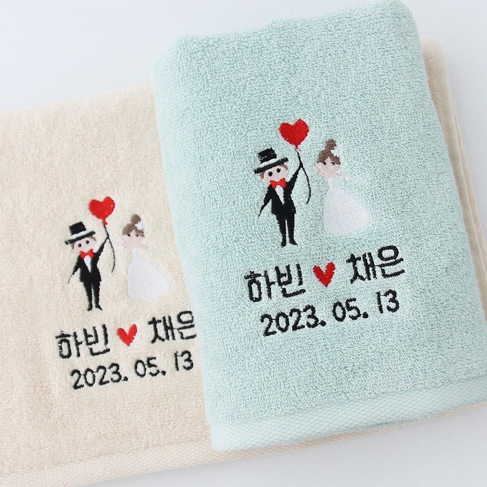 송월타월 쿠팡풍선웨딩 패키지 소프트, 100개