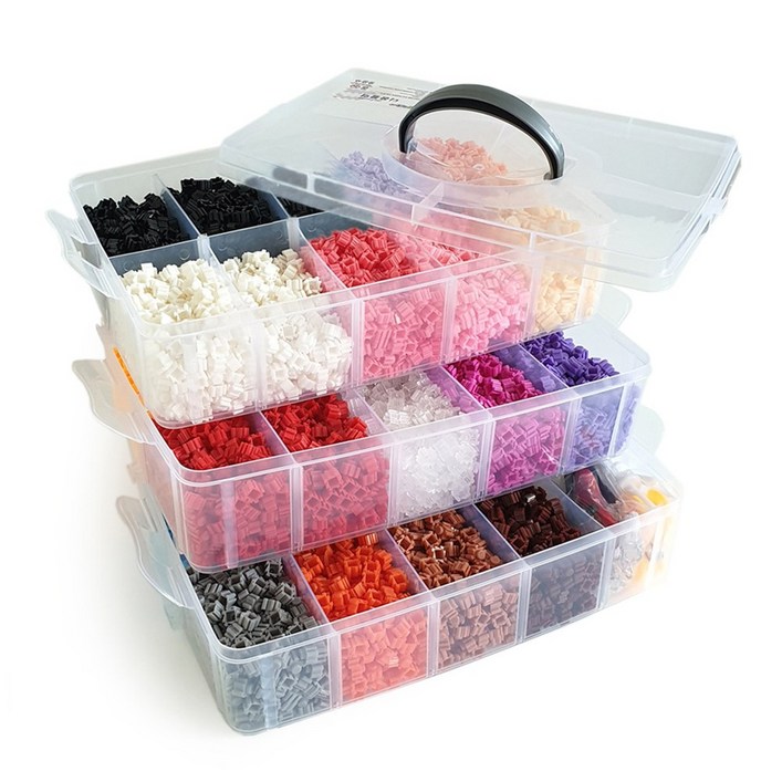 클레이피아 8mm 디폼블럭 10,000pcs 세트 도안책 포함, 8mm 디폼블럭 10000pcs 세트, 1개