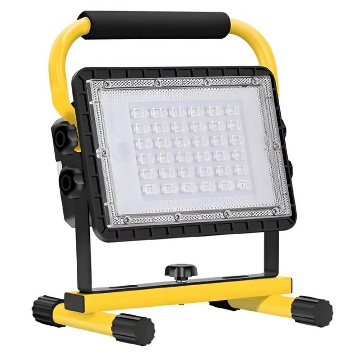 LED 충전식 야외 랜턴 작업등 투광기 36COB 150W, 1개