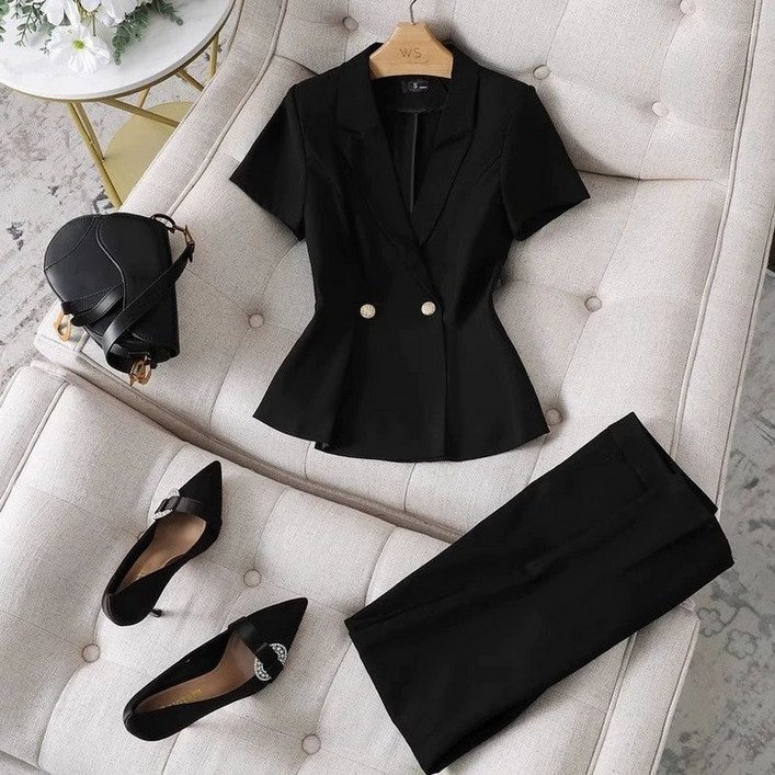 상담실장유니폼 정장 에스테틱 피부과 미용 복장 상하세트