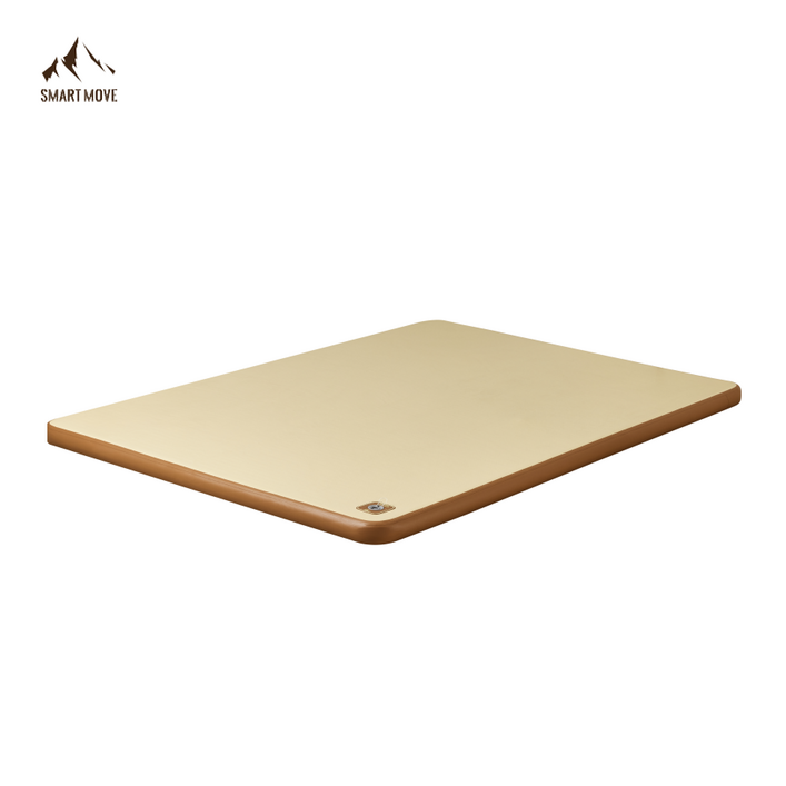 스마트무브 프리미엄 캠핑 고밀도 에어 매트, 두께 10CM 베이지, 200×200 스마트무브 프리미엄 캠핑 고밀도 에어 매트, 두께 10CM 베이지, 200×200