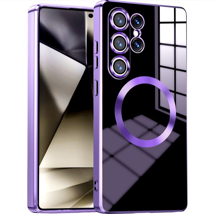 갤럭시 s25 울트라 s23 ultra 플러스 무변색 투명 맥세이프 케이스