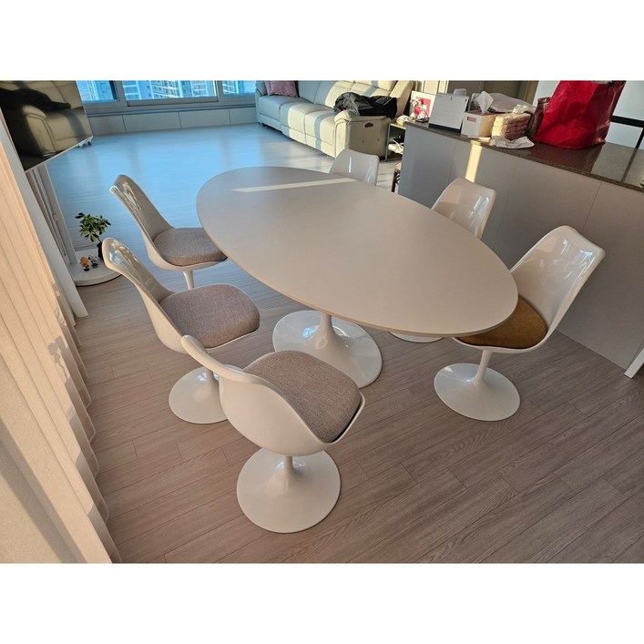 엠케이스톤 놀 사리넨테이블 맞춤제작 포세린 세라믹테이블