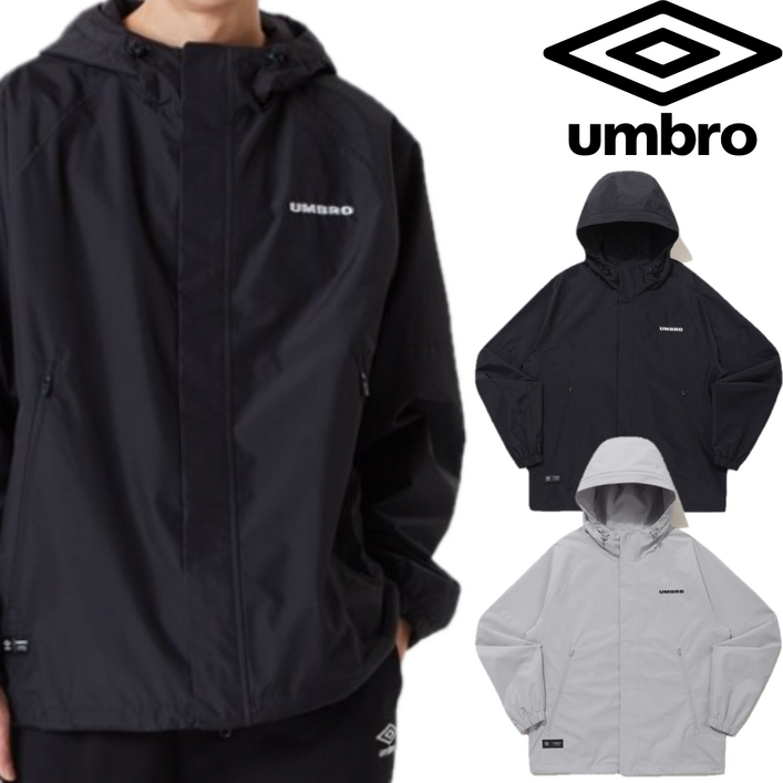 매장 출고 엄브로 남성 후드 바람막이 자켓 방풍 재킷 봄 가을 아우터