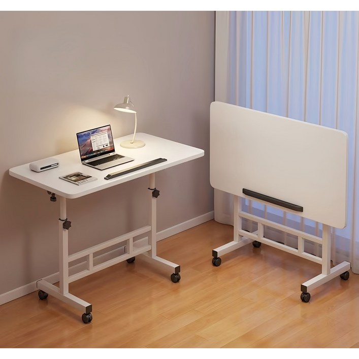 Serendipity Bloom 이동식 소파 침대 사이드 테이블 높이 조절형 이동식 노트북 테이블 H158027