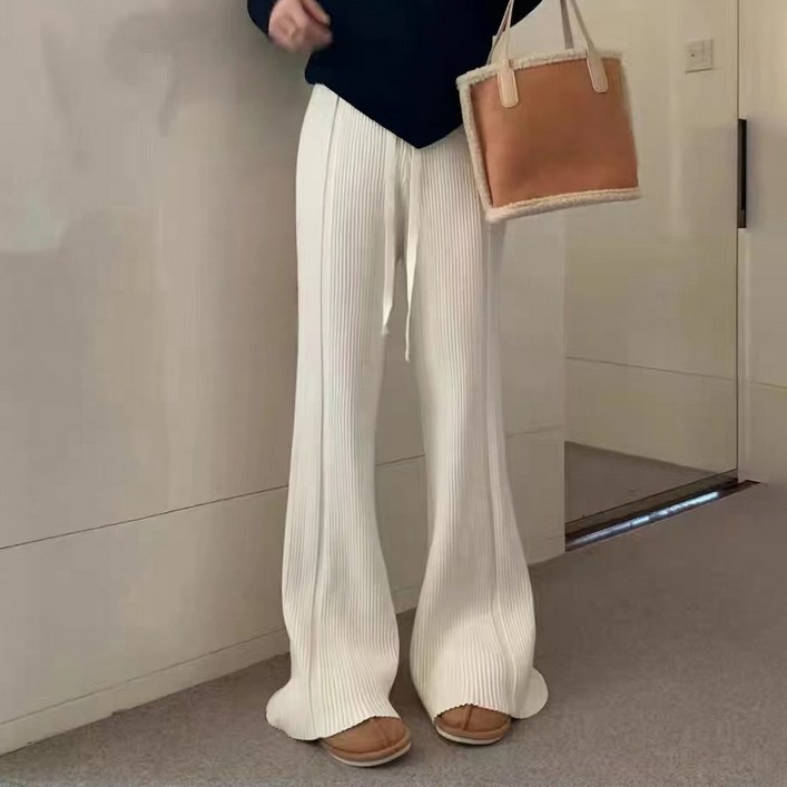 스토리원 여성 데일리 밴딩 니트 바지 팬츠 WMFWBT014