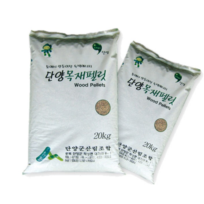 단양 목재 펠릿 20kg