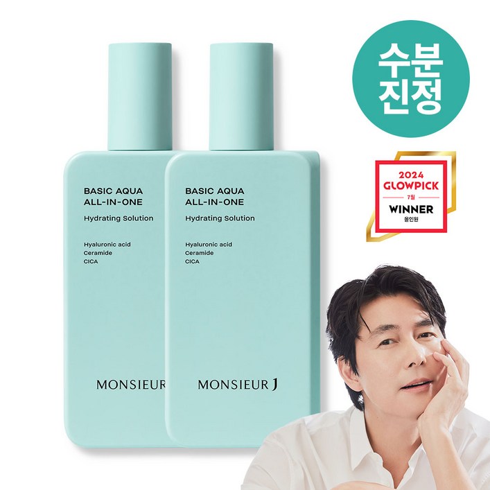 무슈제이 베이직 아쿠아 수분 진정 올인원 200ml 1개