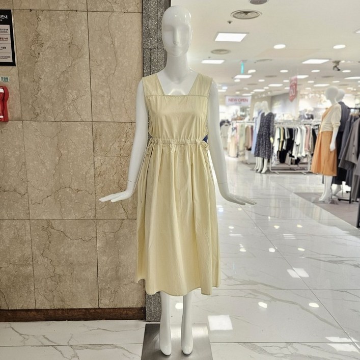 밸리걸 스트링 민소매 롱 원피스 233750