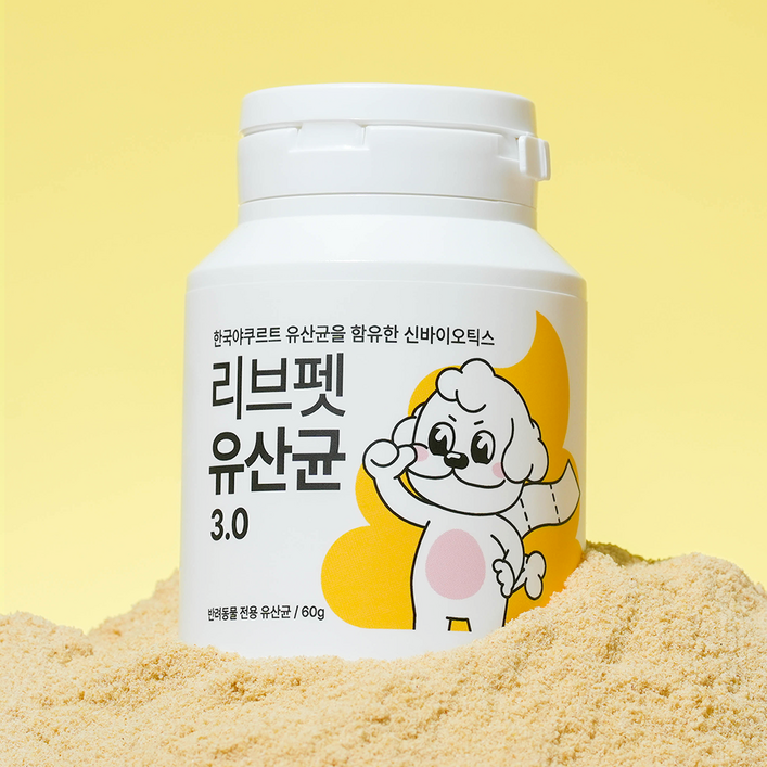리브펫 반려동물 유산균 3.0 60g