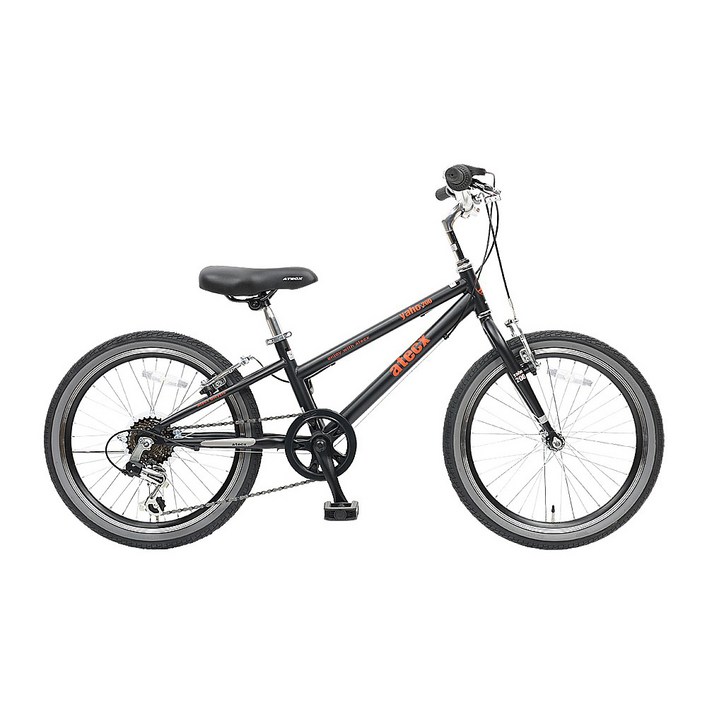초등학생 20인치 하이브리드 자전거 ATECX 야호200 블랙, 1개, 160cm, 블랙+완조립