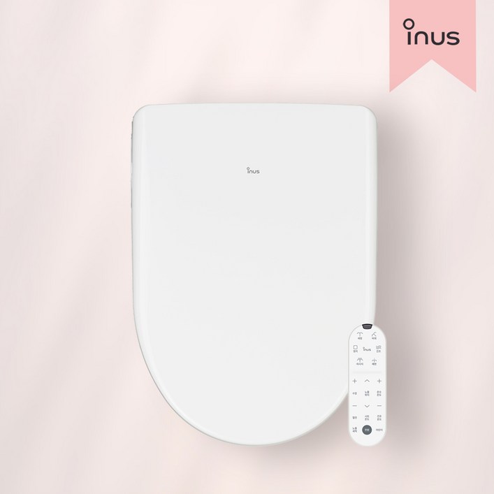 이누스 비데 필터 없는 IPX5 방수 스마트 터치 리모컨, 고객직접설치, ISA8200R