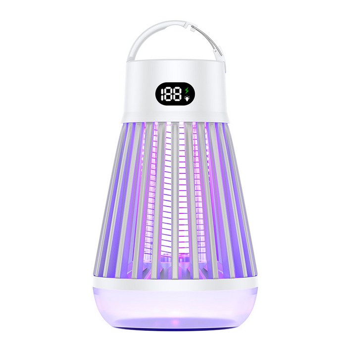 PYHO 2IN1 지능 2000V 고전압 모기퇴치기 캠핑 방수 휴대용  캠핑 무드등모기퇴치기