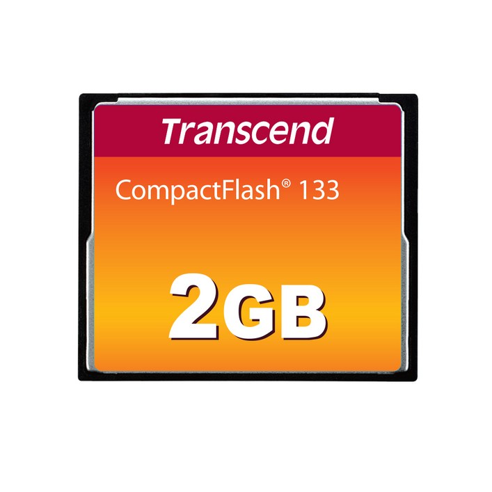 트랜센드 CF 2GB 133X 메모리카드 133배속 CF카드 CF메모리카드, 2GB - 쇼핑앤샵