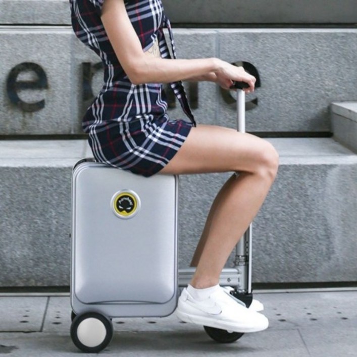 에어휠 전동 캐리어 블랙핑크 Airwheel 스마트 기내식 20인치 SE3S 캐리어